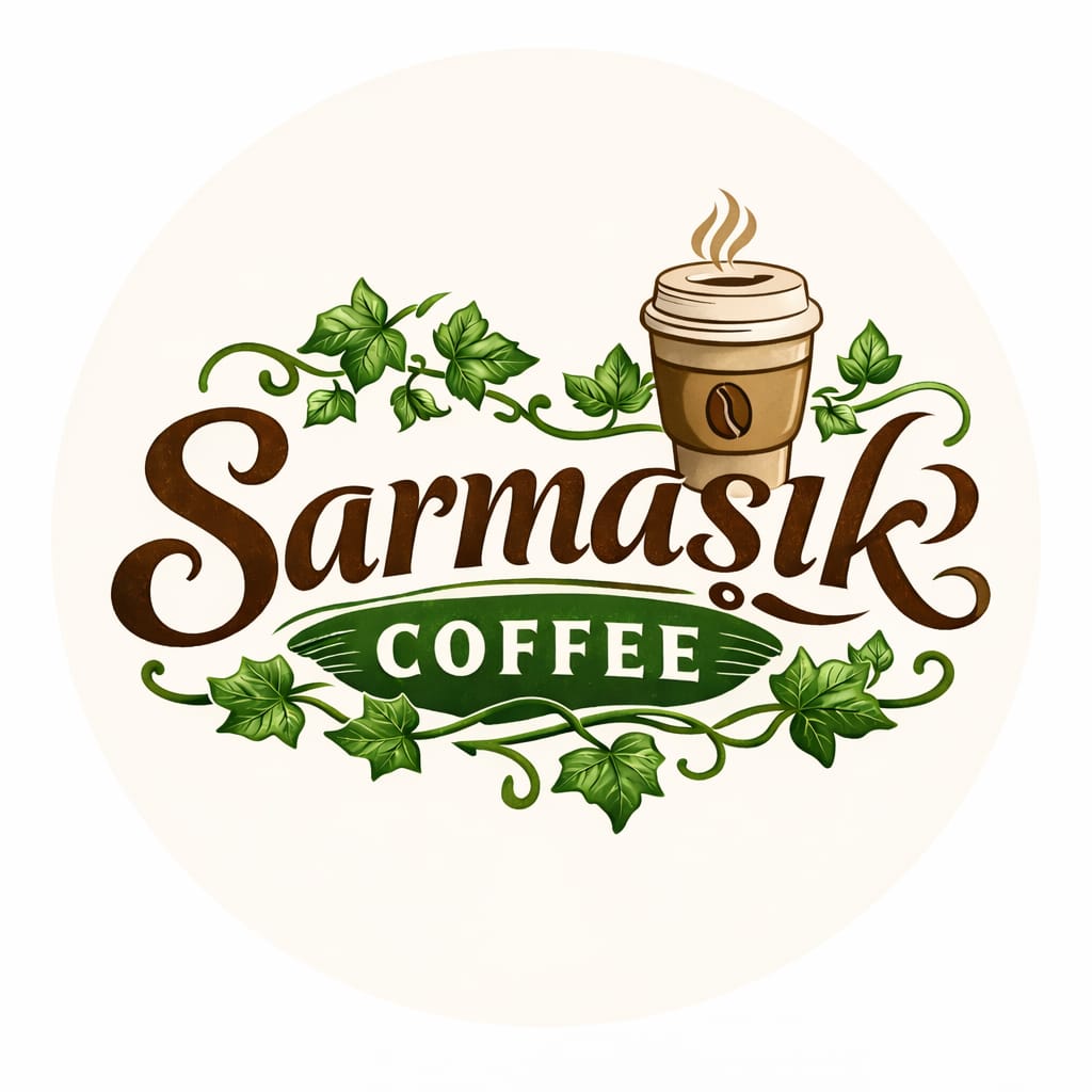 Sarmaşık Coffee QR masa standı